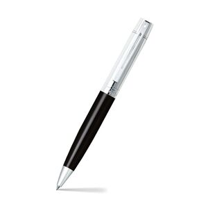 Nib Sheaffer® 300 9314 Glossy Black Ballpoint pen w Chrome Cap and Chrome Trim